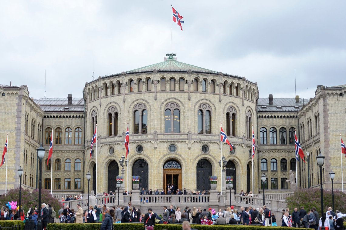 Stortinget 17. mai i 2015. Foto: Jon Olav Nesvold / NTB Stortinget 17. mai i 2015. Foto: Jon Olav Nesvold / NTB