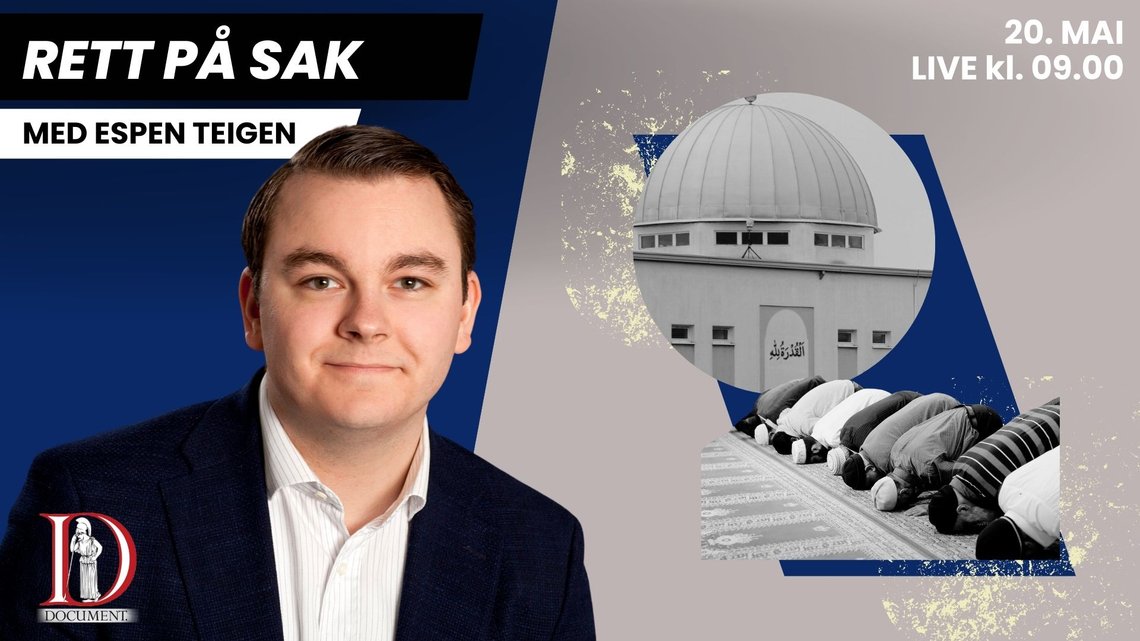 TIRSDAG: Ny millionmoské i Oslo vekker oppsikt. TIRSDAG: Ny millionmoské i Oslo vekker oppsikt.