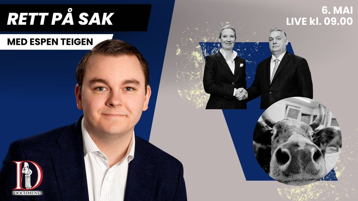 TIRSDAG: Det blir et mulig forbud mot AfD i Tyskland og namibisk kjøtt merkes som norsk. TIRSDAG: Det blir et mulig forbud mot AfD i Tyskland og namibisk kjøtt merkes som norsk.