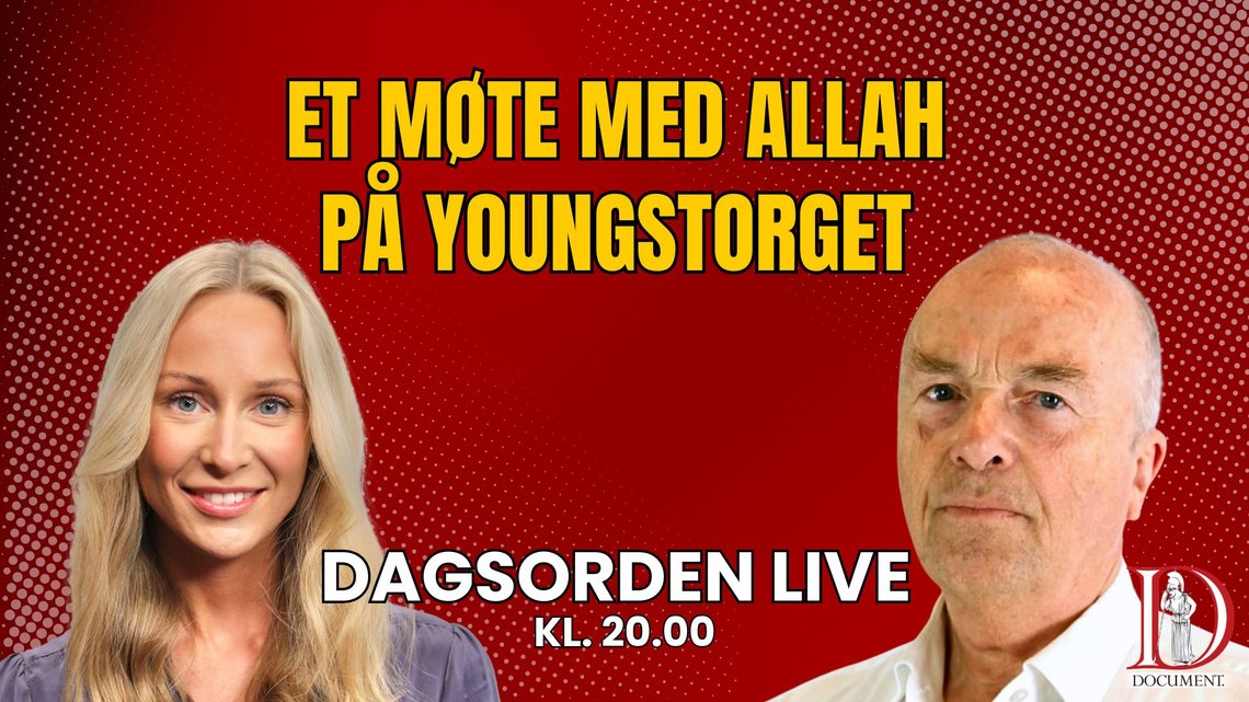 FREDAG: Hans og Lise har vært på utflukt til bønnemøte på Youngstorget. FREDAG: Hans og Lise har vært på utflukt til bønnemøte på Youngstorget.
