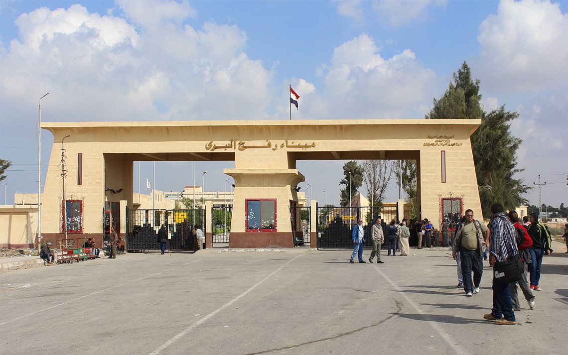 Grenseovergangen i Rafah. Foto: Gigi Ibrahim CC BY 2.0 Grenseovergangen i Rafah. Foto: Gigi Ibrahim CC BY 2.0