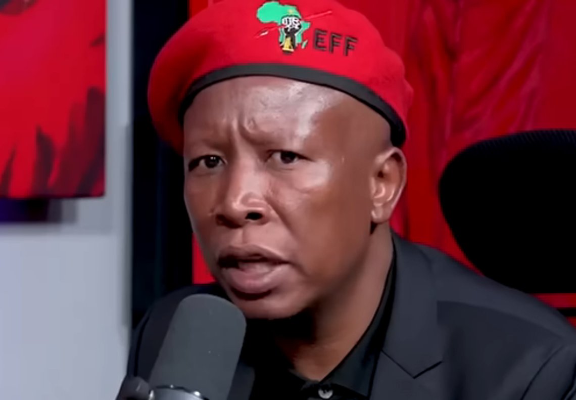 Den sørafrikanske politikeren og lederen av Economic Freedom Fighters, Julius Malema, 13. november 2024. Kilde: Wikimedia. Den sørafrikanske politikeren og lederen av Economic Freedom Fighters, Julius Malema, 13. november 2024. Kilde: Wikimedia.