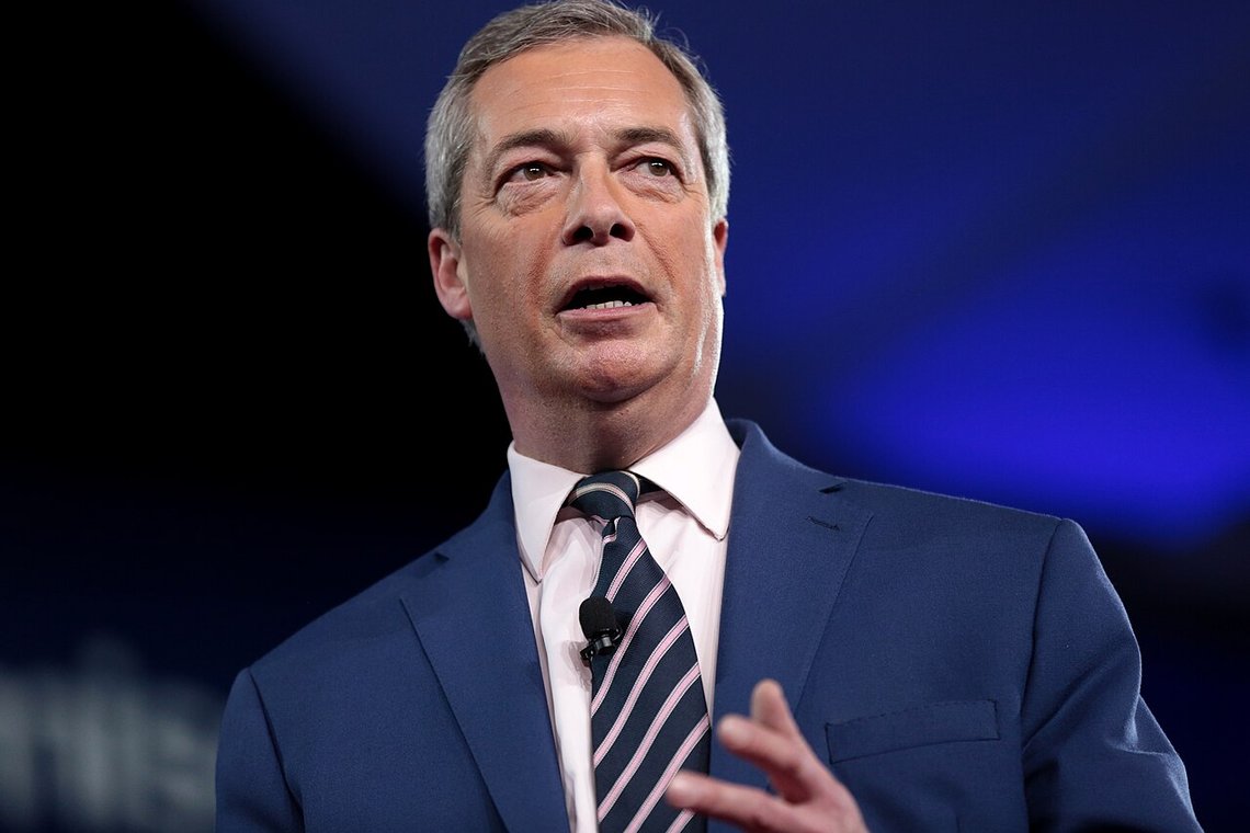 Nigel Paul Farage. Foto: Gage Skidmore CC BY-SA 2.0 Nigel Paul Farage. Foto: Gage Skidmore CC BY-SA 2.0