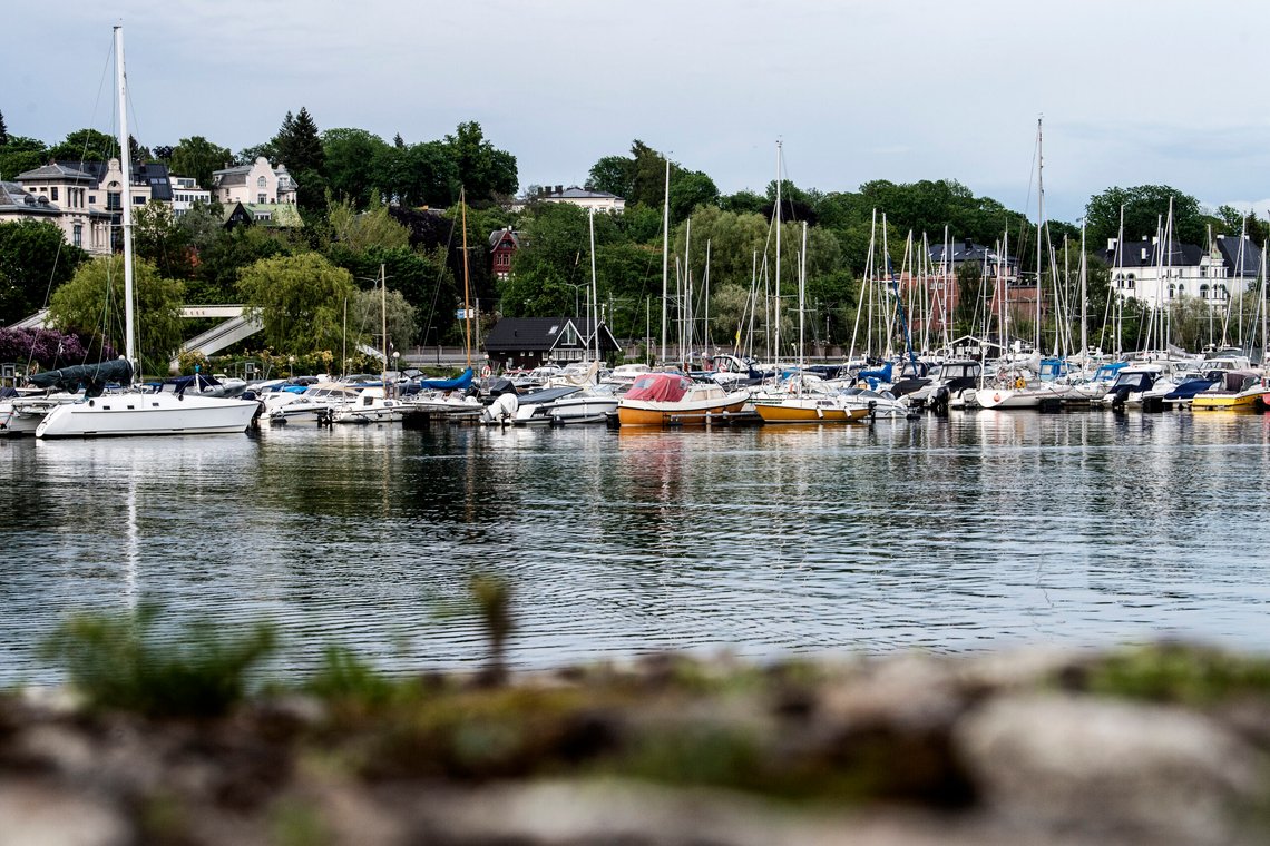 Seilbåter og motorbåter ved Frognerkilen havn i Oslo. Foto: Annika Byrde / NTB Seilbåter og motorbåter ved Frognerkilen havn i Oslo. Foto: Annika Byrde / NTB
