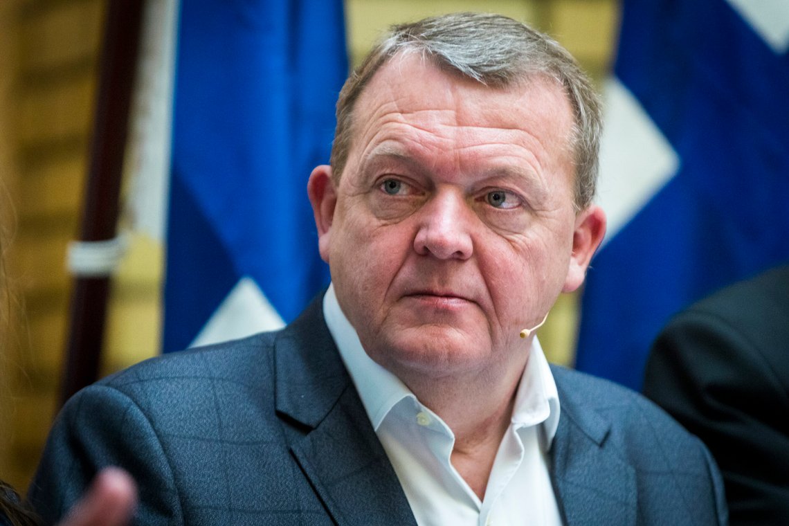 Danmarks utenriksminister Lars Løkke Rasmussen ber Israel endre kurs. Foto: Heiko Junge / NTB Danmarks utenriksminister Lars Løkke Rasmussen ber Israel endre kurs. Foto: Heiko Junge / NTB
