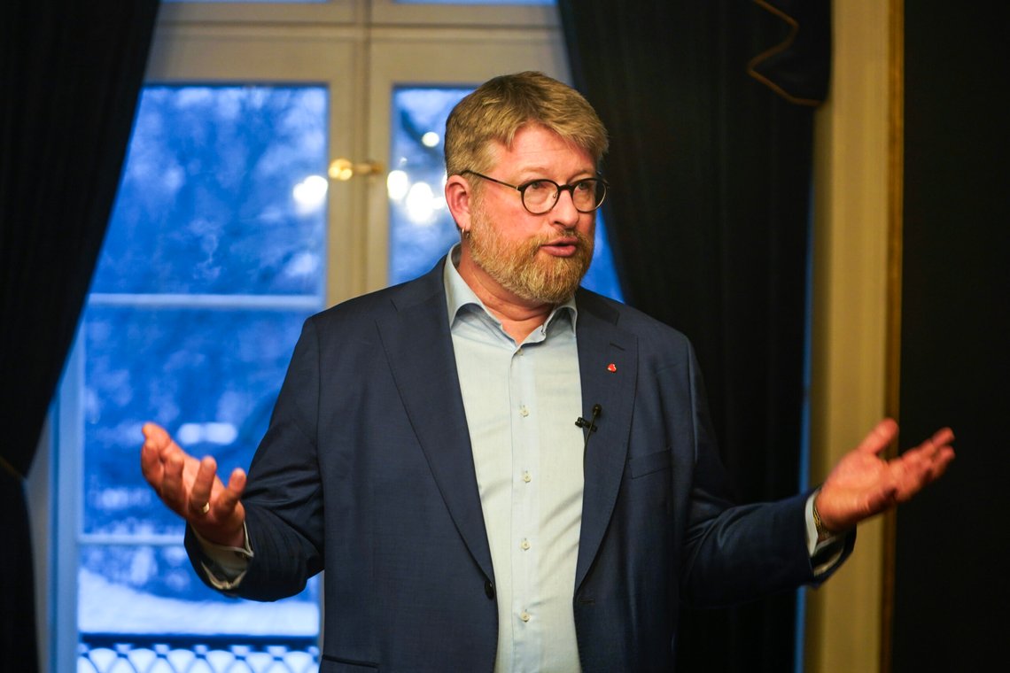 Jørn Øyrehagen Sunde er et typisk eksempel på en Trump-hater som Dagbladet villig gir spalteplass. Foto: Terje Pedersen / NTB / POOL Jørn Øyrehagen Sunde er et typisk eksempel på en Trump-hater som Dagbladet villig gir spalteplass. Foto: Terje Pedersen / NTB / POOL