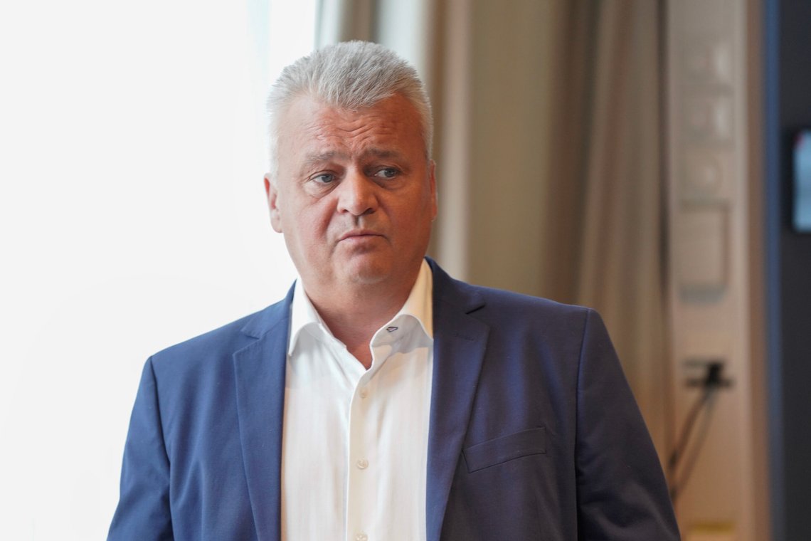 Jørn Eggum trekker seg som leder av Fellesforbundet. Foto: Heiko Junge / NTB Jørn Eggum trekker seg som leder av Fellesforbundet. Foto: Heiko Junge / NTB