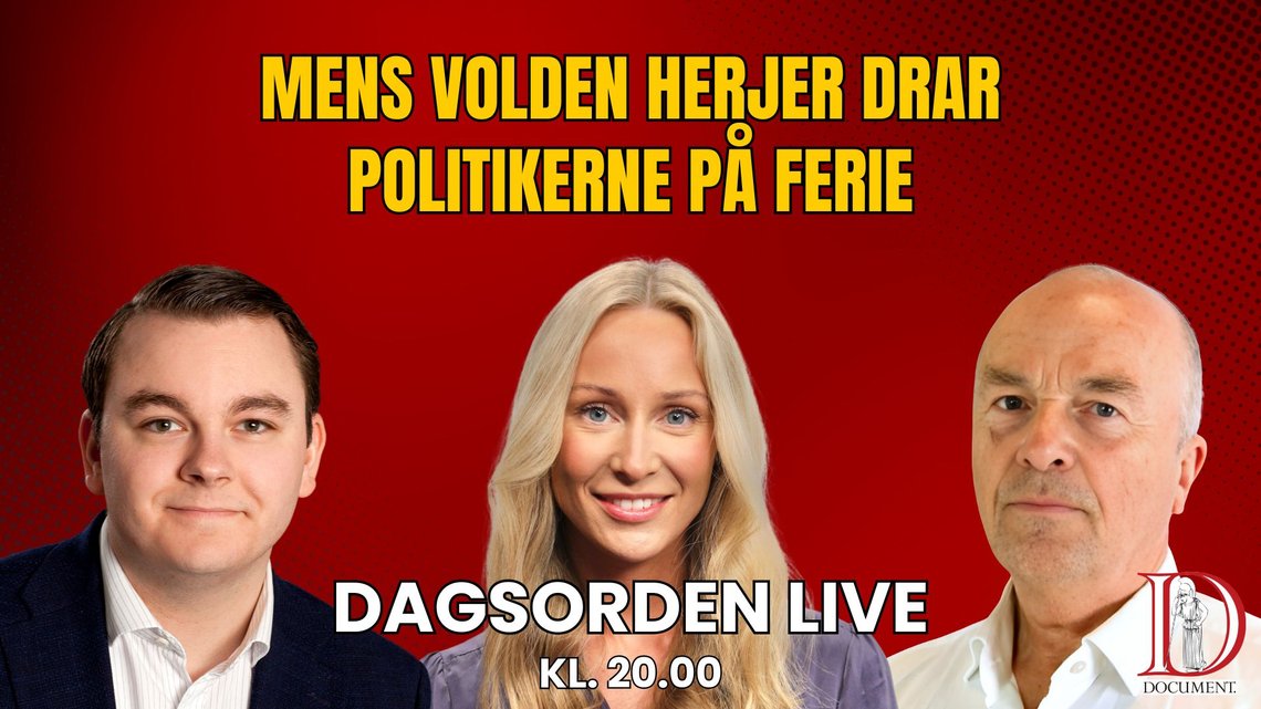 MANDAG: Mens volden øker tar Stortinget sommerferie MANDAG: Mens volden øker tar Stortinget sommerferie