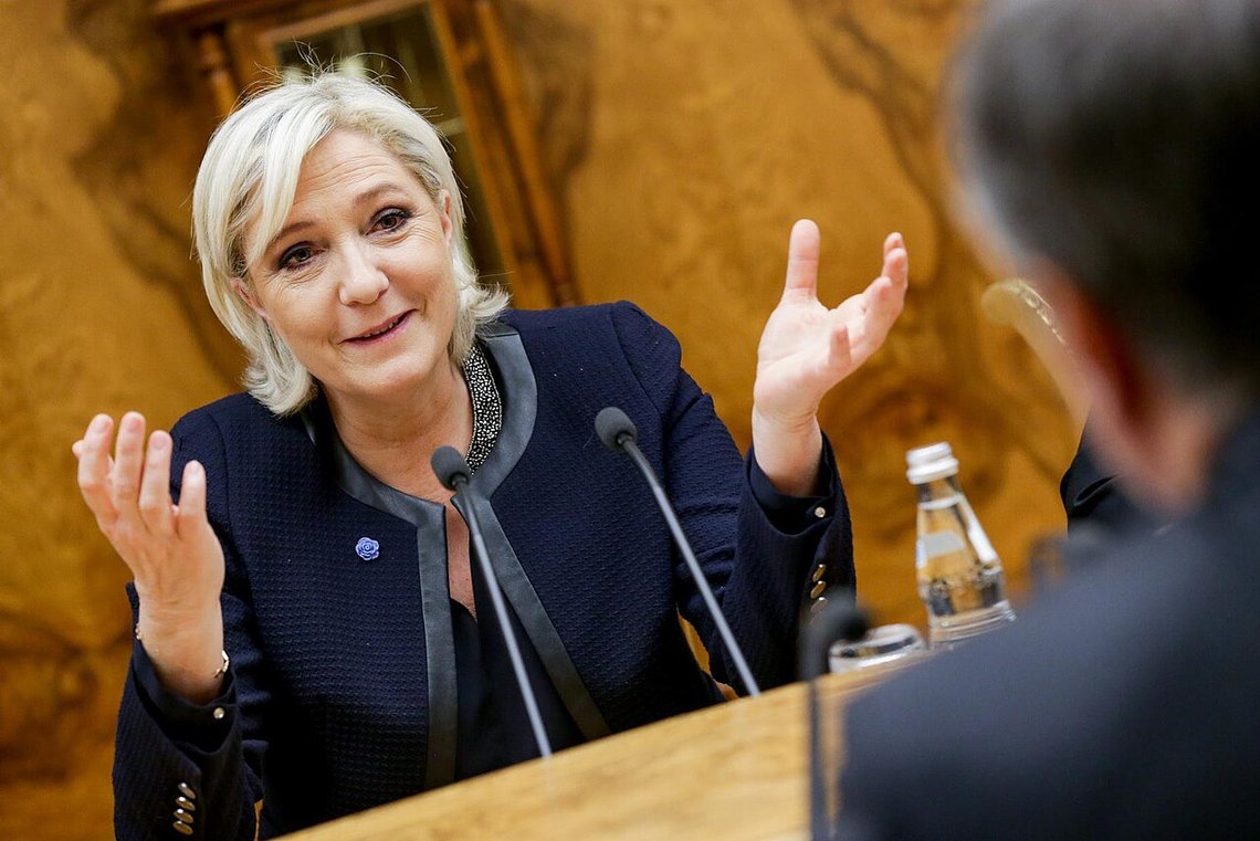 Marine Le Pen. Foto: Анна Исакова CC BY 4.0 Marine Le Pen. Foto: Анна Исакова CC BY 4.0