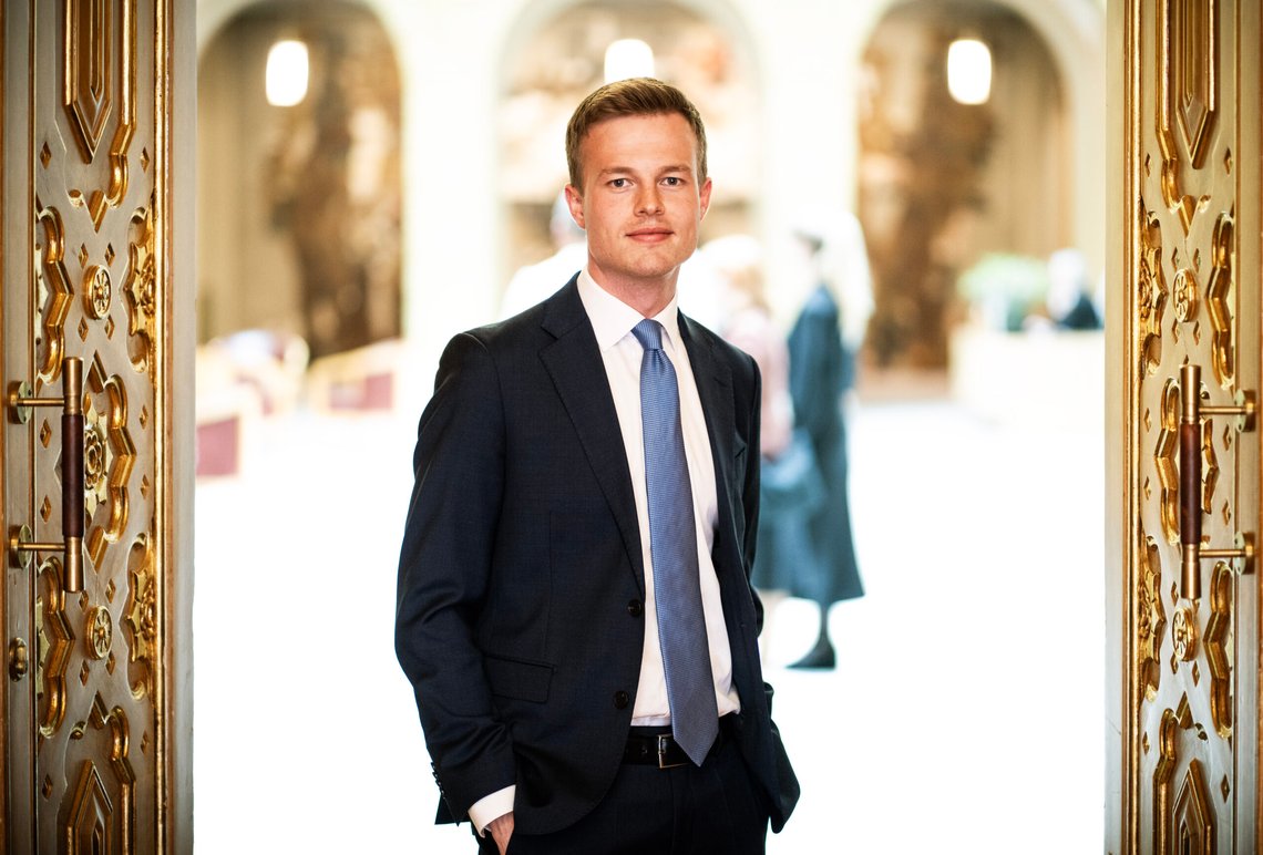 Hadle Rasmus Bjuland er leder for Kristelig Folkepartis Ungdom (KrFU). Foto: Ole Berg-Rusten / NTB Hadle Rasmus Bjuland er leder for Kristelig Folkepartis Ungdom (KrFU). Foto: Ole Berg-Rusten / NTB
