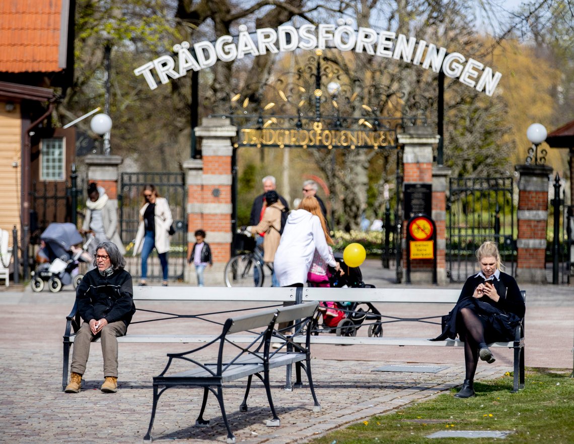 Park i Gøteborg. Foto: Adam Ihse / TT via AP Park i Gøteborg. Foto: Adam Ihse / TT via AP