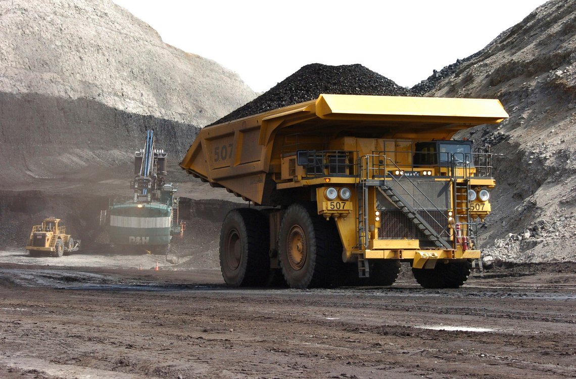 FILE - A truck carrying 250 tons of coal hauls the fuel to the surface of the Spring Creek mine, April 4, 2013, near Decker, Mont. The Biden administration is proposing to end new coal leases from federal lands in the Powder River Basin of Montana and Wyoming, which includes Spring Creek. (AP Photo/Matthew Brown, File) FILE - A truck carrying 250 tons of coal hauls the fuel to the surface of the Spring Creek mine, April 4, 2013, near Decker, Mont. The Biden administration is proposing to end new coal leases from federal lands in the Powder River Basin of Montana and Wyoming, which includes Spring Creek. (AP Photo/Matthew Brown, File)