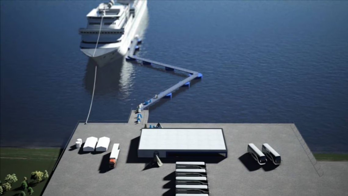 Pressebilde; Northcape turnaround Pressebilde; Northcape turnaround