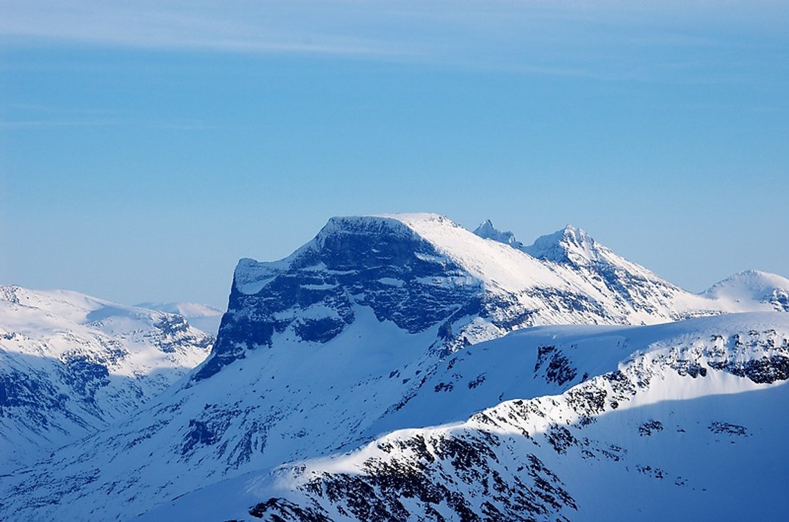Skarfjell. Foto: Wikimedia Commons/Håvard Berland Skarfjell. Foto: Wikimedia Commons/Håvard Berland
