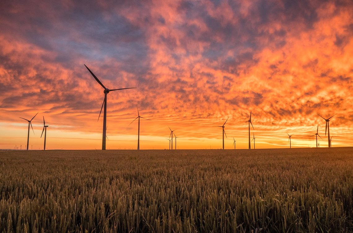 Solnedgangen nærmer seg for Storbritannia, og satsingen på vindkraft hjelper lite. Foto: Pixabay. Solnedgangen nærmer seg for Storbritannia, og satsingen på vindkraft hjelper lite. Foto: Pixabay.