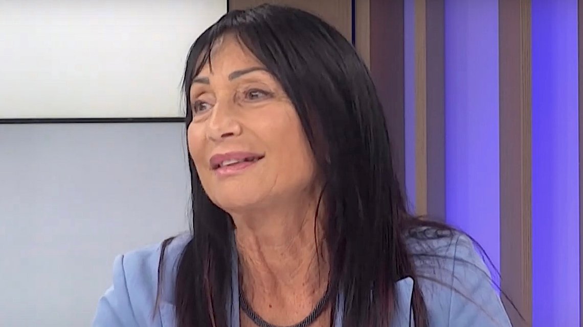 Anna Cisint. Stillbilde: Telenord Liguria / YouTube. Anna Cisint. Stillbilde: Telenord Liguria / YouTube.