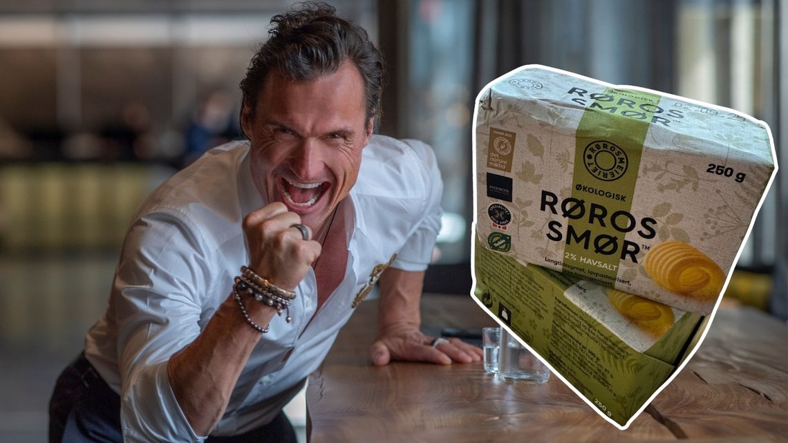 Petter Stordalen fjerner smør på de fleste Strawberry-hotellene, og innfører isteden plantebaserte løsninger. Av hensyn til klimaet. Foto: Kate Gabor Petter Stordalen fjerner smør på de fleste Strawberry-hotellene, og innfører isteden plantebaserte løsninger. Av hensyn til klimaet. Foto: Kate Gabor
