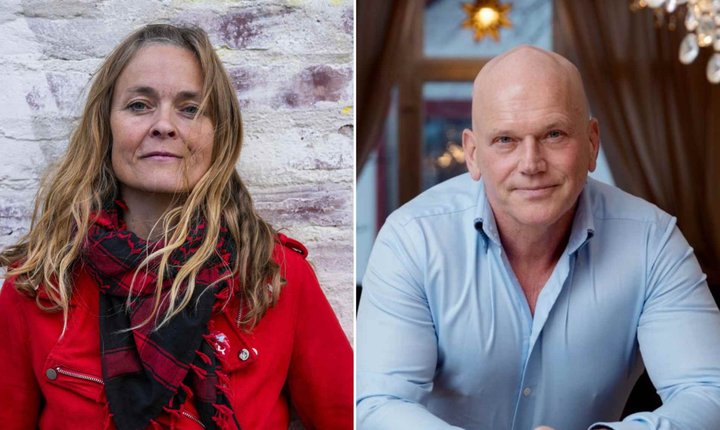 Marielle Lerand (FOR) og Geir Ugland Jacobsen (Norgesdemokratene)