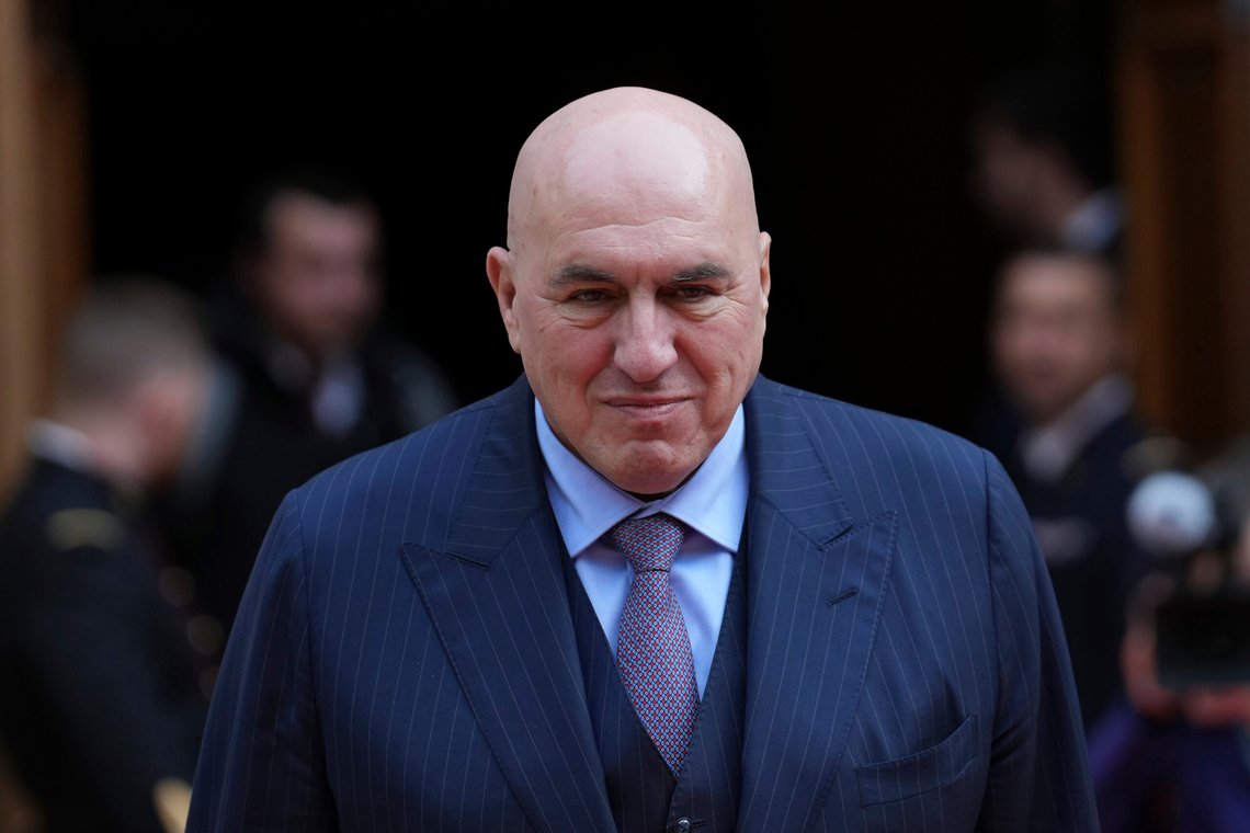 Italy's Minister of Defense Guido Crosetto arrives to discuss support for Ukraine and European defense in Paris, Wednesday, March 12, 2025. (AP Photo/Aurelien Morissard) Italy's Minister of Defense Guido Crosetto arrives to discuss support for Ukraine and European defense in Paris, Wednesday, March 12, 2025. (AP Photo/Aurelien Morissard)