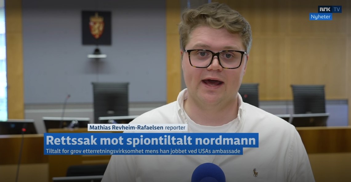 NORDMANN: NRK omtaler konsekvent den spionasjetiltalte Mohamed som «nordmann» selv med klar bakgrunn. NORDMANN: NRK omtaler konsekvent den spionasjetiltalte Mohamed som «nordmann» selv med klar bakgrunn.
