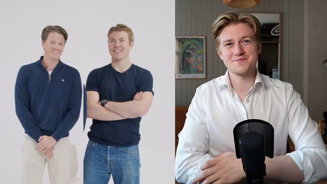 NEKTER Å SVARE: LO-influenser Snorre Rein går til krig mot Gutta, men nekter å svare på spørsmål om finansiering. Foto: Skjermdump, YouTube/TikTok. NEKTER Å SVARE: LO-influenser Snorre Rein går til krig mot Gutta, men nekter å svare på spørsmål om finansiering. Foto: Skjermdump, YouTube/TikTok.