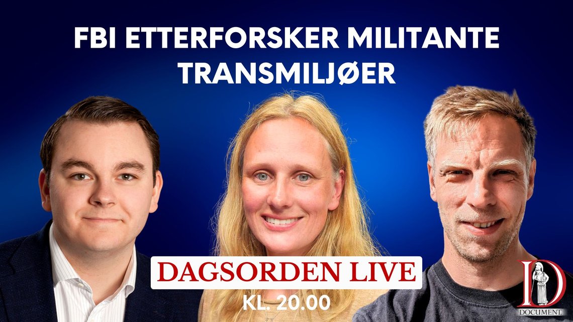 LIVE: Dagorden er i dag direktesendt! LIVE: Dagorden er i dag direktesendt!