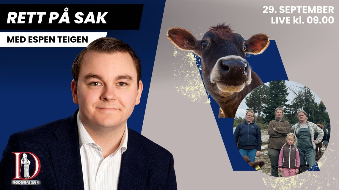 MANDAG: Espen Teigen er klar for en ny uke med Rett på sak. MANDAG: Espen Teigen er klar for en ny uke med Rett på sak.