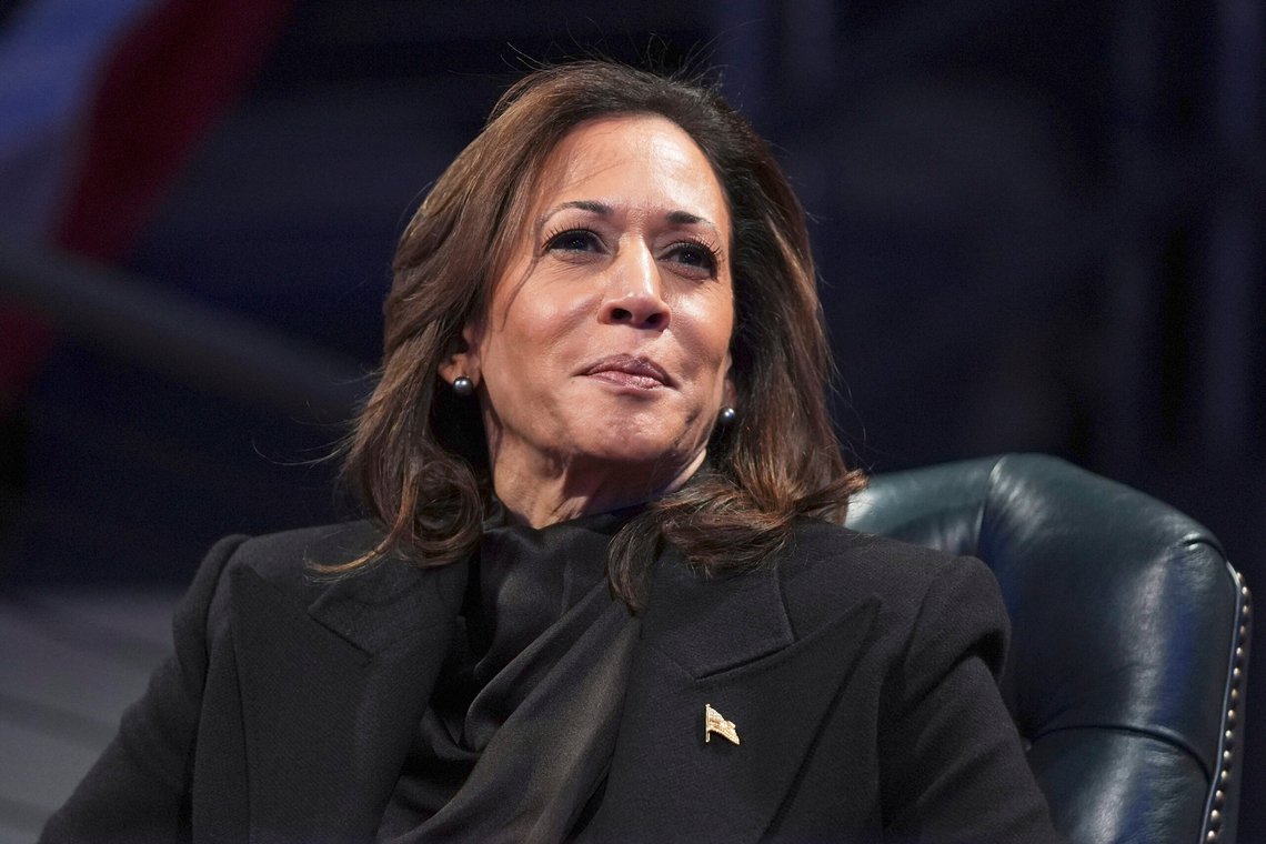 Kamala Harris. Foto: AP/Evan Vucci/NTB Kamala Harris. Foto: AP/Evan Vucci/NTB