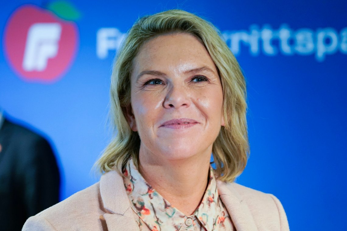 Oslo 20250911.
Partileder Sylvi Listhaug i forkant av sentralstyremøtet i Fremskrittspartiet.
Foto: Gorm Kallestad / NTB Oslo 20250911.
Partileder Sylvi Listhaug i forkant av sentralstyremøtet i Fremskrittspartiet.
Foto: Gorm Kallestad / NTB