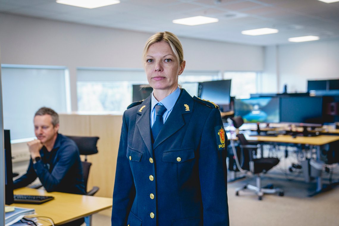 Oslo 20210409.
Lise Matheson, leder av Seksjon for internettrelaterte overgrep ved NC3, Kripos. I operasjonsrommet hos Kripos på Bryn i Oslo sitter politietterforskere og teknikere og saumfarer flere forskjellige kanaler for bilder og billedfiler på jakt etter overgripere.
POOL
Foto: Stian Lysberg Solum / NTB Oslo 20210409.
Lise Matheson, leder av Seksjon for internettrelaterte overgrep ved NC3, Kripos. I operasjonsrommet hos Kripos på Bryn i Oslo sitter politietterforskere og teknikere og saumfarer flere forskjellige kanaler for bilder og billedfiler på jakt etter overgripere.
POOL
Foto: Stian Lysberg Solum / NTB