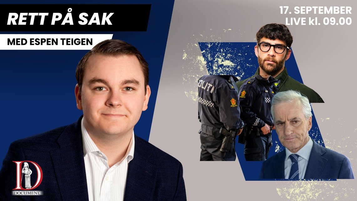 ONSDAG: Espen Teigen er klar med ukens siste Rett på sak! ONSDAG: Espen Teigen er klar med ukens siste Rett på sak!