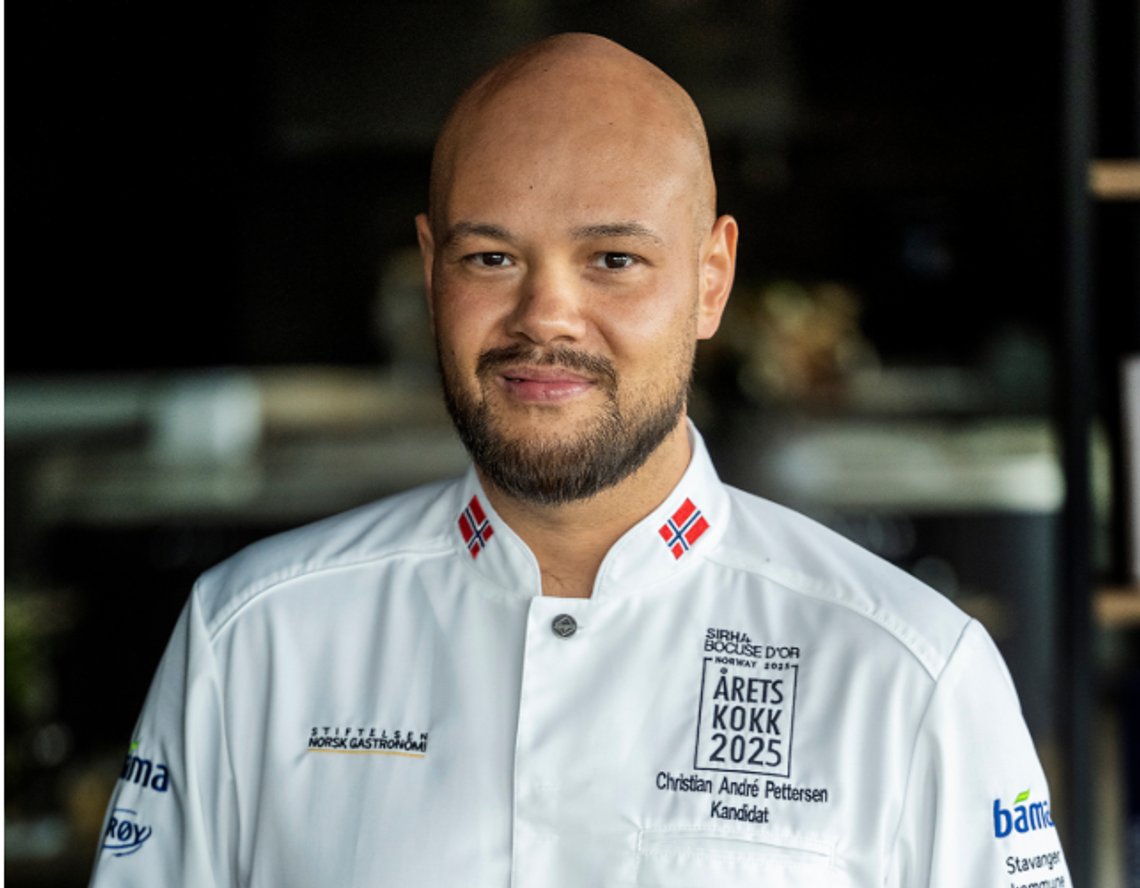 Christian André Pettersen er kanskje Norges dyktigste kokk for tiden. Nordmenn bør lytte og lære seg til å lage god mat igjen. Foto: Bocuse d’Or/ Team Norway Christian André Pettersen er kanskje Norges dyktigste kokk for tiden. Nordmenn bør lytte og lære seg til å lage god mat igjen. Foto: Bocuse d’Or/ Team Norway