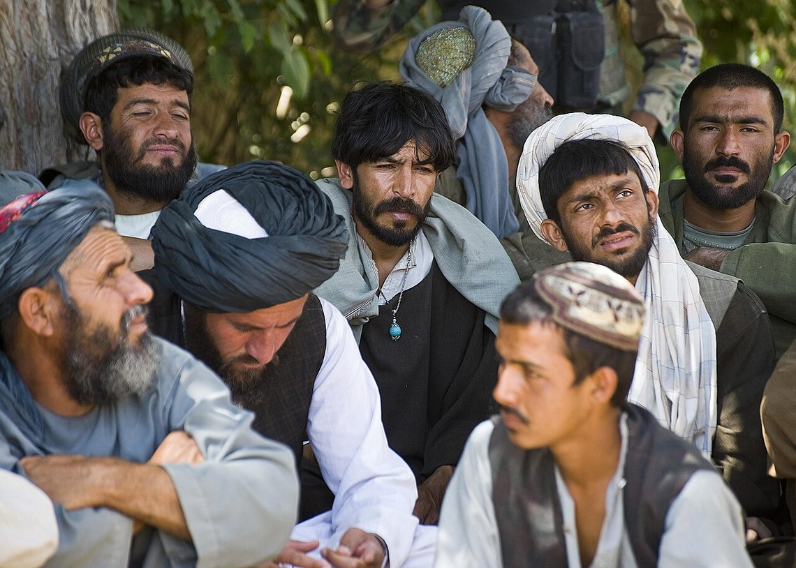 Afghanske landsbyboere. Foto: Sgt. Daniel P. Shook Afghanske landsbyboere. Foto: Sgt. Daniel P. Shook