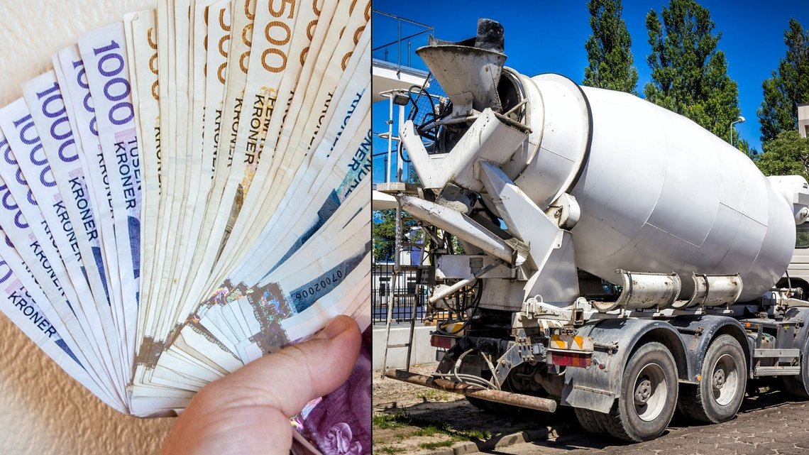 Den syriske mannen brukte betongbiler for å flytte penger fra narkosalg i Norge til Sverige for å hvitvaskes. Han har tilstått å hvitvaske 470 millioner kroner. Foto: Illustrasjonsbilde Den syriske mannen brukte betongbiler for å flytte penger fra narkosalg i Norge til Sverige for å hvitvaskes. Han har tilstått å hvitvaske 470 millioner kroner. Foto: Illustrasjonsbilde
