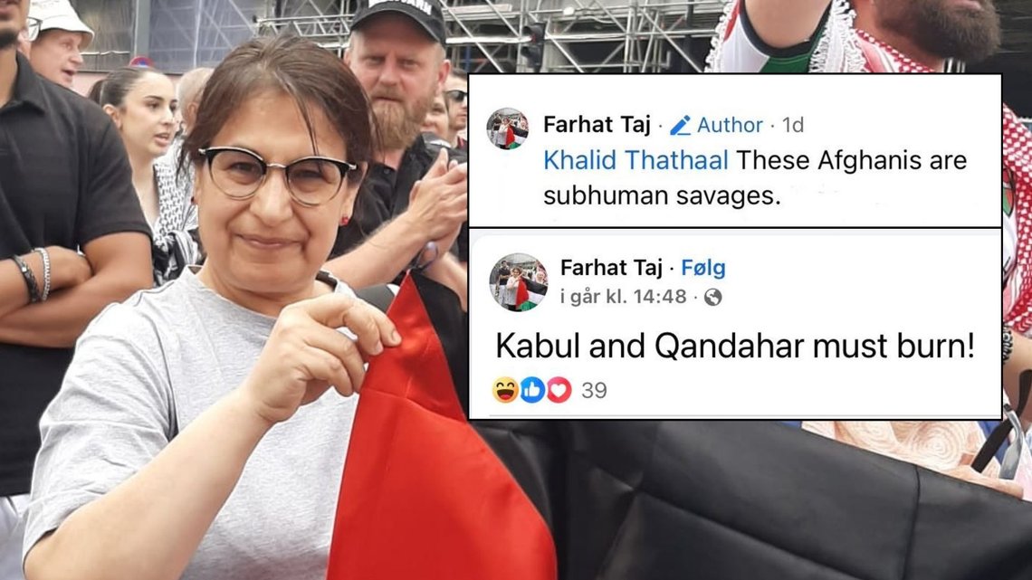 ANMELDT: Den pakistanske førsteamanuensen Farhat Taj er anmeldt for hatefulle ytringer etter en rekke utfall mot afghanere og hvor dysfunksjonelt deres samfunn er. Foto: Facebook ANMELDT: Den pakistanske førsteamanuensen Farhat Taj er anmeldt for hatefulle ytringer etter en rekke utfall mot afghanere og hvor dysfunksjonelt deres samfunn er. Foto: Facebook