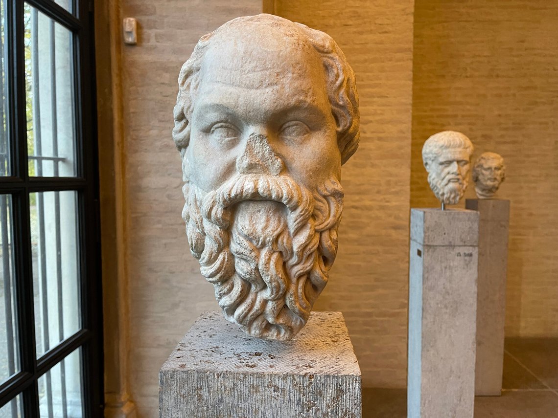 Sokrates Glyptoteket München. Foto: Document Sokrates Glyptoteket München. Foto: Document
