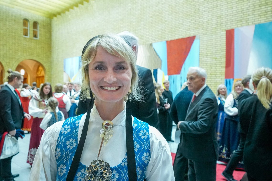 Oslo 20251011.
SVs Marthe Hammer før åpningen av det 170. Storting
Foto: Terje Pedersen / NTB Oslo 20251011.
SVs Marthe Hammer før åpningen av det 170. Storting
Foto: Terje Pedersen / NTB