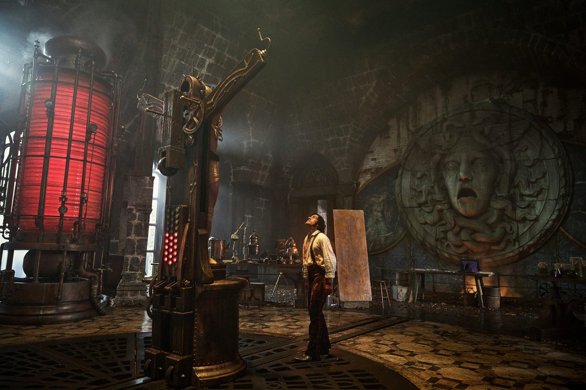 This image released by Netflix shows Oscar Isaac in a scene from "Frankenstein." (Netflix via AP) This image released by Netflix shows Oscar Isaac in a scene from "Frankenstein." (Netflix via AP)