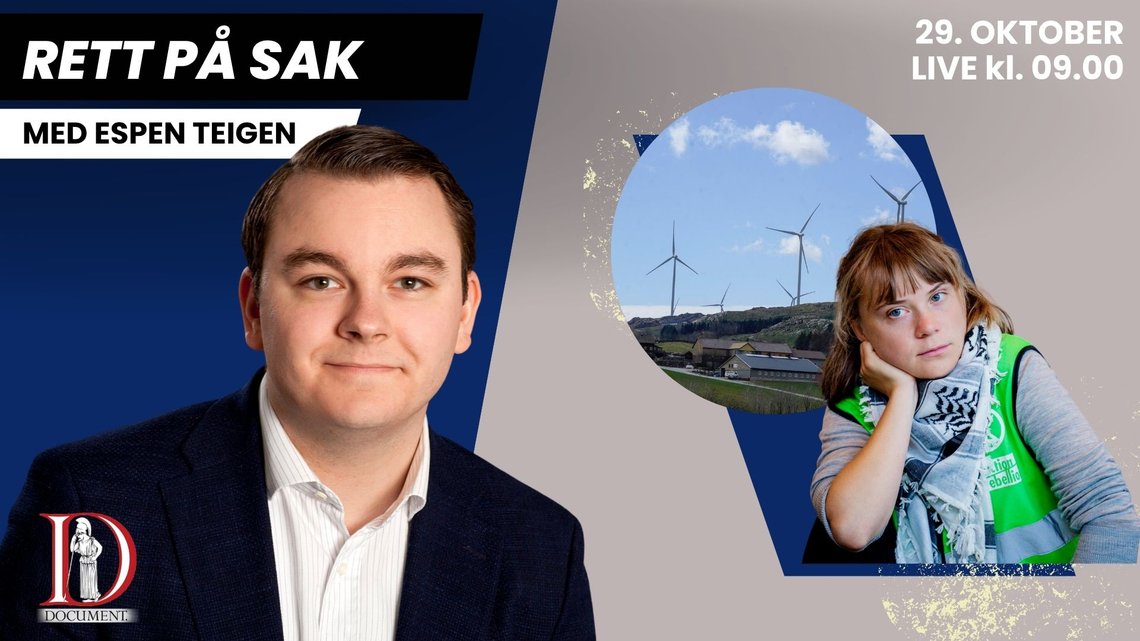 ONSDAG: Espen Teigen er klar med ukens siste Rett på sak. ONSDAG: Espen Teigen er klar med ukens siste Rett på sak.
