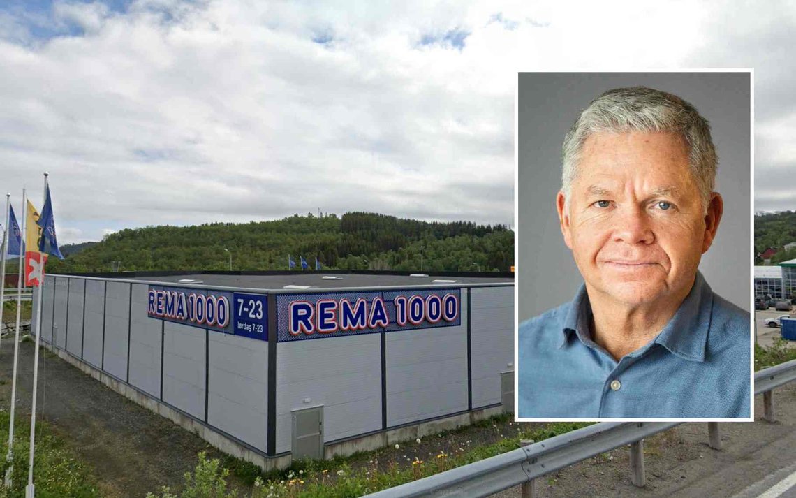 Rema 1000 på Kilamyra i Harstad var åsted for ett av raidene den utenlandske firerbanden er tiltalt for. Innfelt: Pressekontakt i UDI, Per-Jan Brekke. Rema 1000 på Kilamyra i Harstad var åsted for ett av raidene den utenlandske firerbanden er tiltalt for. Innfelt: Pressekontakt i UDI, Per-Jan Brekke.