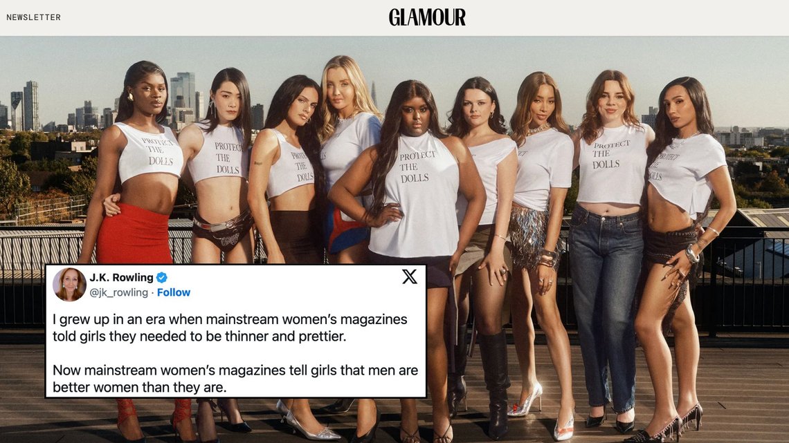 «ÅRETS KVINNE»: Ni biologiske menn har blitt kåret til «årets kvinne» av kvinnemagasinet Glamour UK. Foto: skjemdump/glamourmagazine.co.uk, skjermdump/x.com «ÅRETS KVINNE»: Ni biologiske menn har blitt kåret til «årets kvinne» av kvinnemagasinet Glamour UK. Foto: skjemdump/glamourmagazine.co.uk, skjermdump/x.com