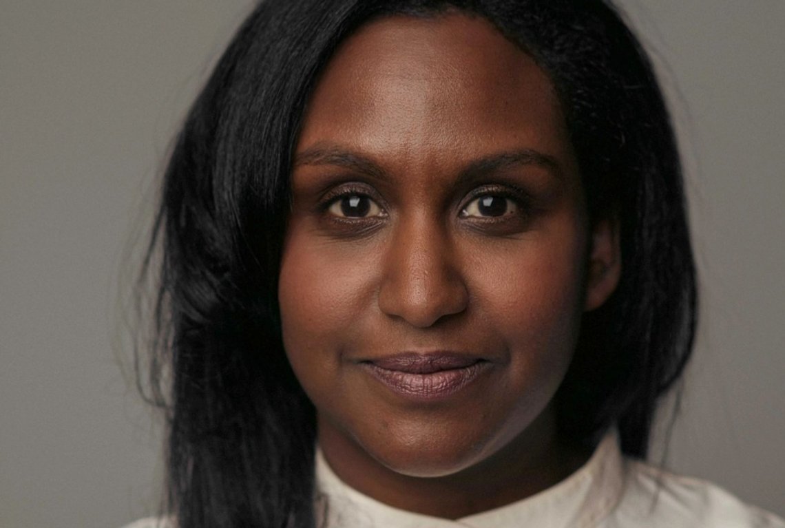 Emnet Gaim Kebreab, styreleder i Black Box teater og utvalgsleder i Kulturrådet, var heldig med årets tildeling fra Kulturrådet til Black Box teater. Pressefoto Black Box/Erika Hebbert. Emnet Gaim Kebreab, styreleder i Black Box teater og utvalgsleder i Kulturrådet, var heldig med årets tildeling fra Kulturrådet til Black Box teater. Pressefoto Black Box/Erika Hebbert.