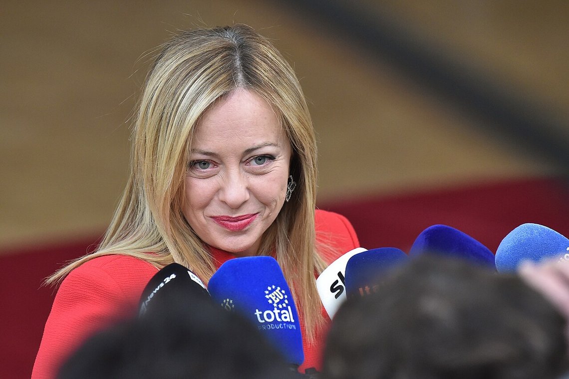 Giorgia Melonis regjering foreslår en omfattende innstramning av reglene for seksualundervisning i skoler. Foto: European Union / Wikimedia Commons Giorgia Melonis regjering foreslår en omfattende innstramning av reglene for seksualundervisning i skoler. Foto: European Union / Wikimedia Commons