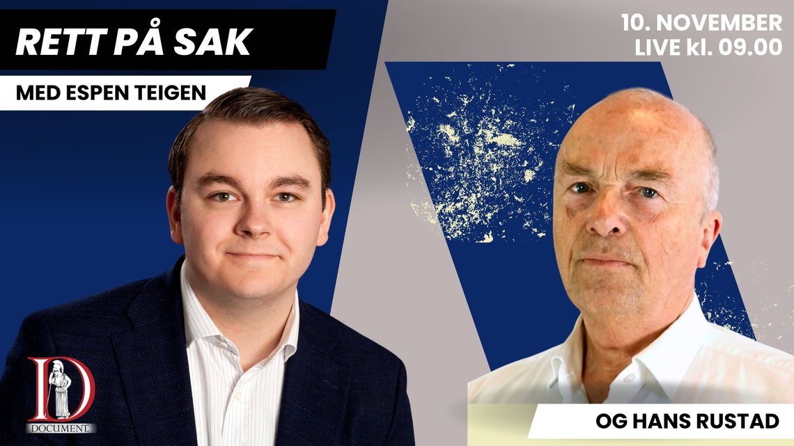 MANDAG: Espen Teigen og Hans Rustad er klare med ukens første Rett på sak. MANDAG: Espen Teigen og Hans Rustad er klare med ukens første Rett på sak.