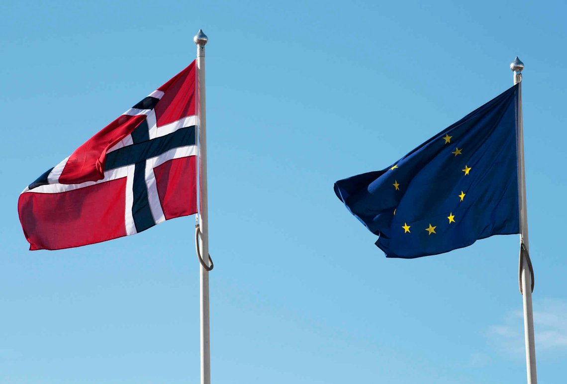 I en fersk meningsmåling øker EU-motstanden i Norge. Foto: Lise Åserud / NTB I en fersk meningsmåling øker EU-motstanden i Norge. Foto: Lise Åserud / NTB