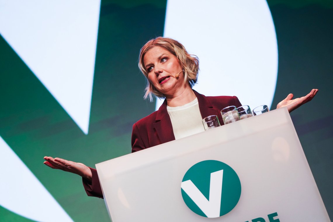 Guri Melby avslører nå det som må kunne oppfattes som en velgerbløff. Foto: Thomas Fure / NTB Guri Melby avslører nå det som må kunne oppfattes som en velgerbløff. Foto: Thomas Fure / NTB