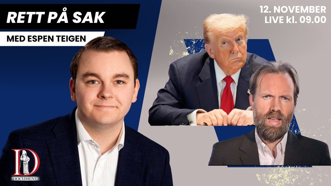 ONSDAG: Espen Teigen er klar med ukens siste Rett på sak. ONSDAG: Espen Teigen er klar med ukens siste Rett på sak.