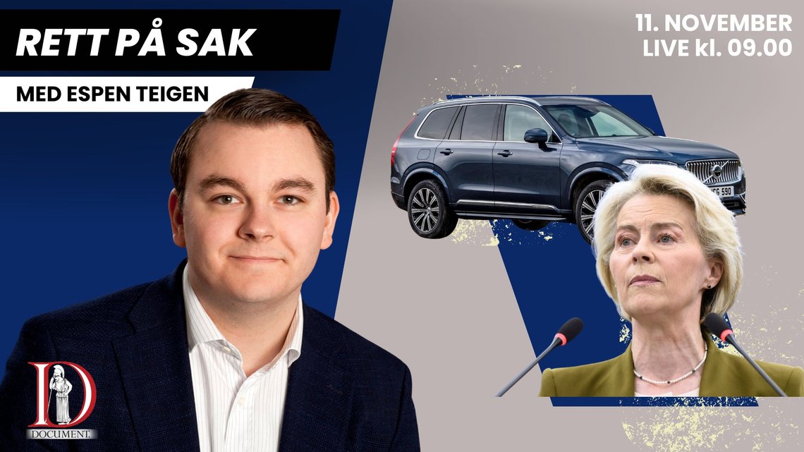 TIRSDAG: Espen Teigen er klar med dagens utgave av Rett på sak. TIRSDAG: Espen Teigen er klar med dagens utgave av Rett på sak.