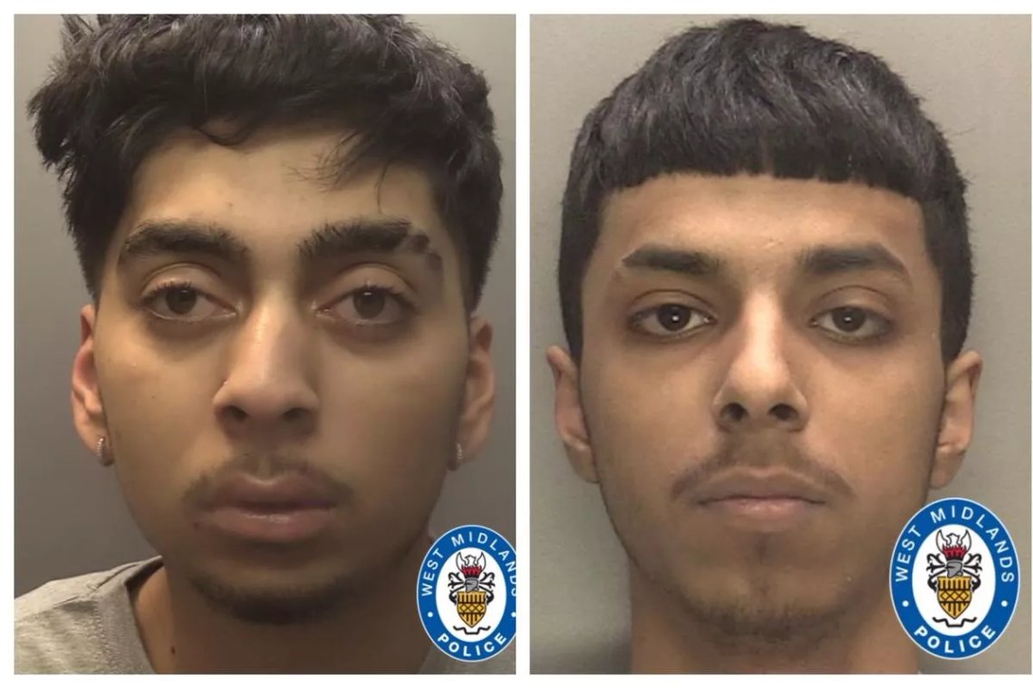 Jassdeep Singh og Faisal Hussain. Foto: West Midlands Police, Storbritannia. Jassdeep Singh og Faisal Hussain. Foto: West Midlands Police, Storbritannia.