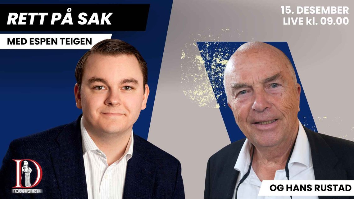 MANDAG: Espen Teigen og Hans Rustad er klare med ukens første Rett på sak. MANDAG: Espen Teigen og Hans Rustad er klare med ukens første Rett på sak.